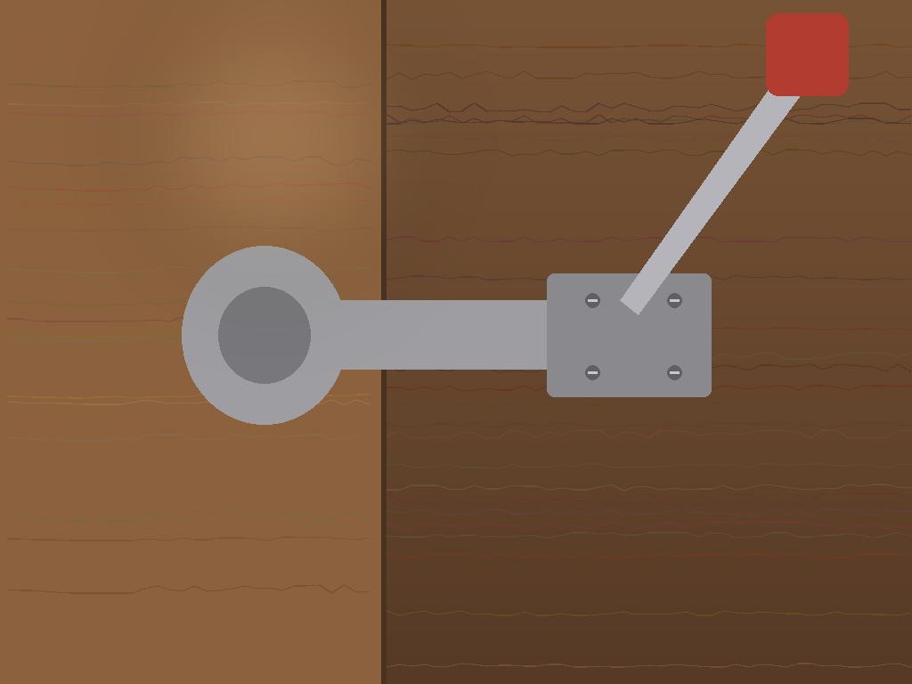 Close-up of a soft-close hinge being adjusted on a cabinet door