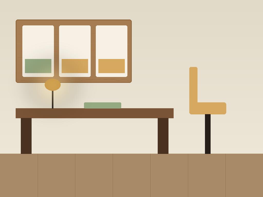 Built-in kids study corner with desk, shelving and toy storage